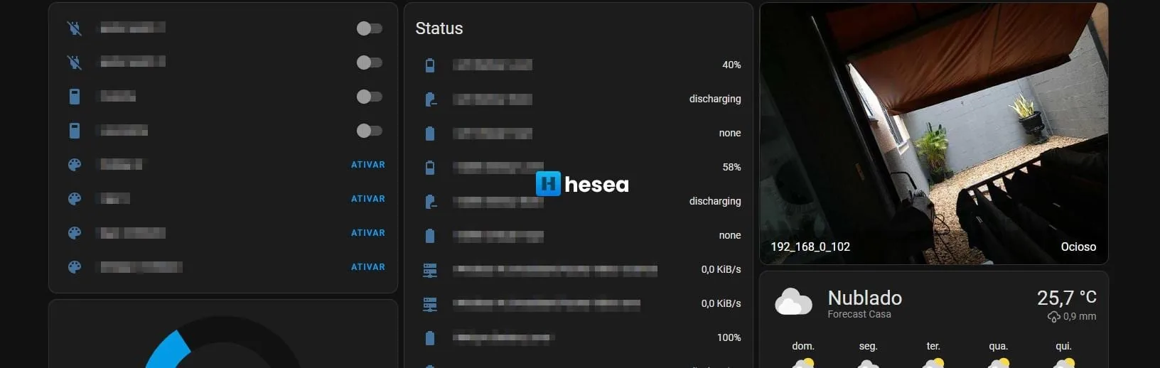Câmera IP no Home Assistant
