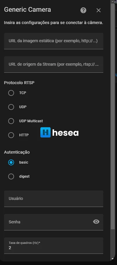 Configuração home assistant 1