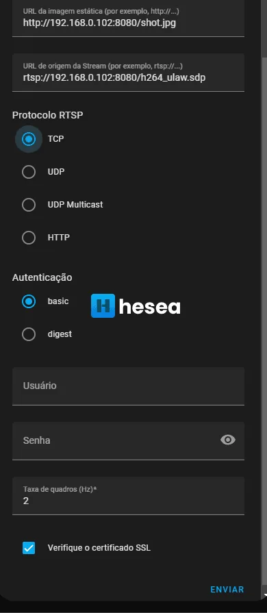 Configuração home assistant 2